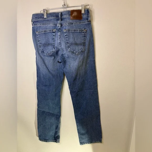 Hollister Men's Straight Blue Jeans - Picture 2 of 7